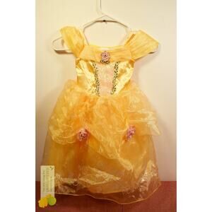Disney Princess Belle Dress Girls Costume Size 3